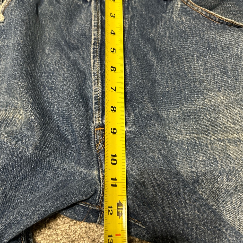VTG Levis 501 Jeans‎ Mens 40x34 Blue Straight Button Fly Medium Wash Y2K Denim * - Picture 7 of 12